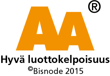 AA Hyvä luottokelpoisuus - Soliditet 2015