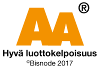 AA Hyvä luottokelpoisuus - Soliditet 2017